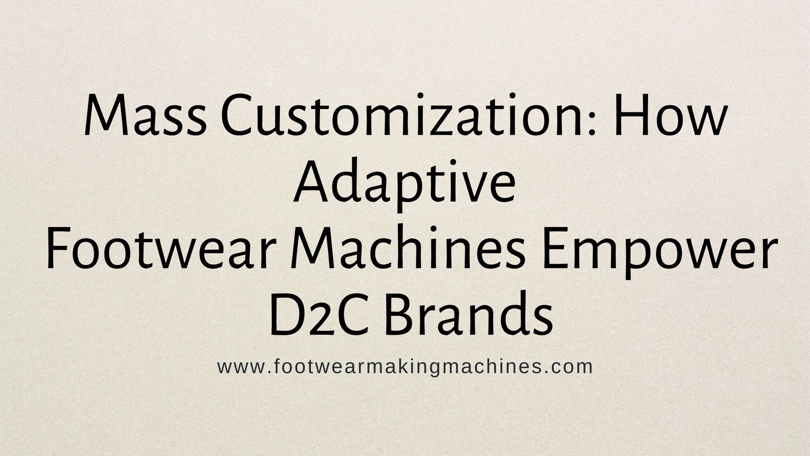 footwear making machine manufacturers