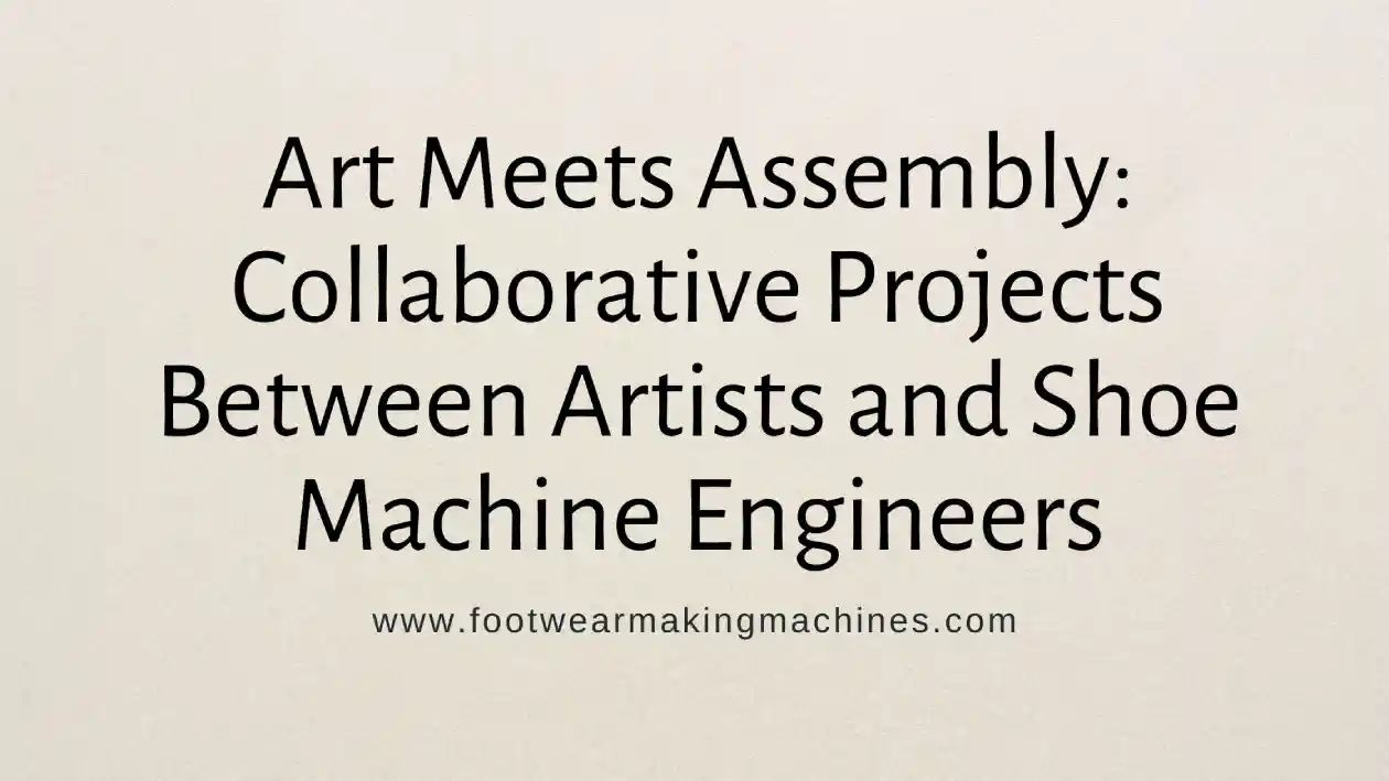 footwear making machine manufacturers