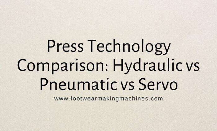 Press Technology Comparison